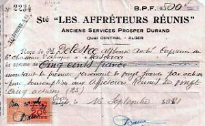 Oran documents divers 719